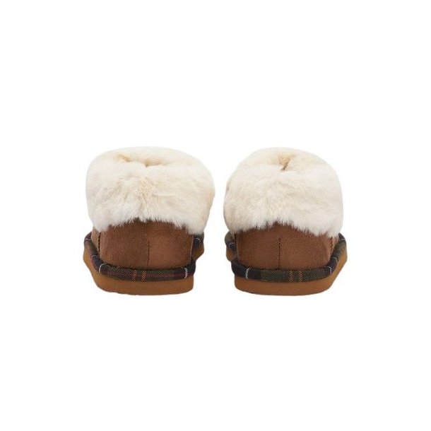 Barbour Eloise Bootie Slipper Camel
