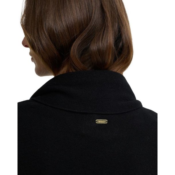 Barbour Eva Knitted Cape Black