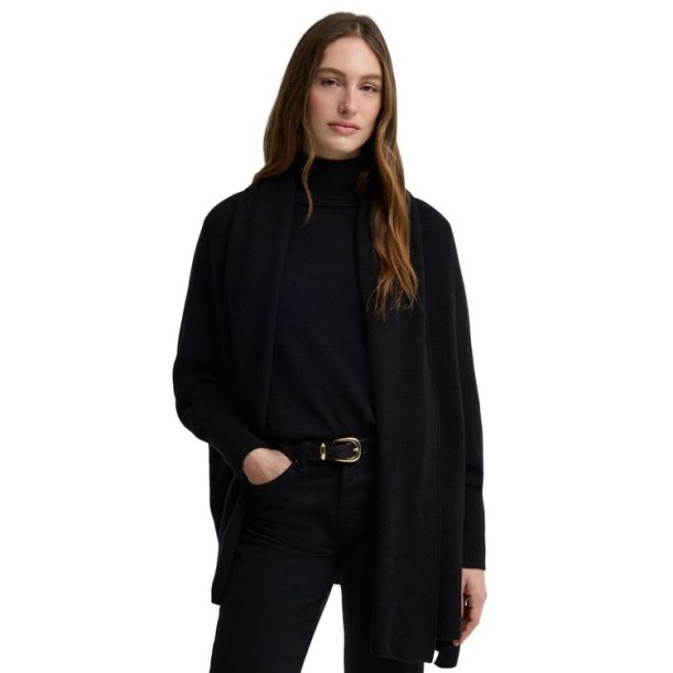 Barbour Eva Knitted Cape Black