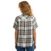 Barbour Fern Shirt W Dress Navy Tartan