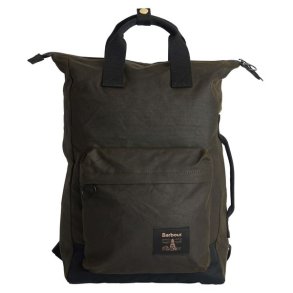 Barbour Field Wax Bag Olive