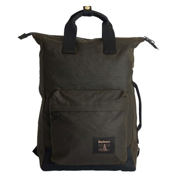 Barbour Field Wax Bag Olive