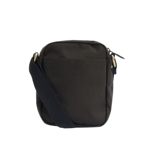 Barbour Field Wax Crossbody Bag Olive/Black