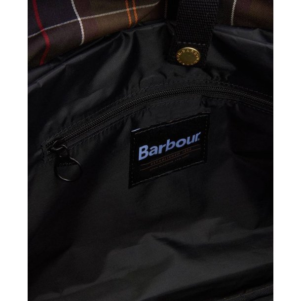 Barbour Field Waxed Holdall Olive/Black