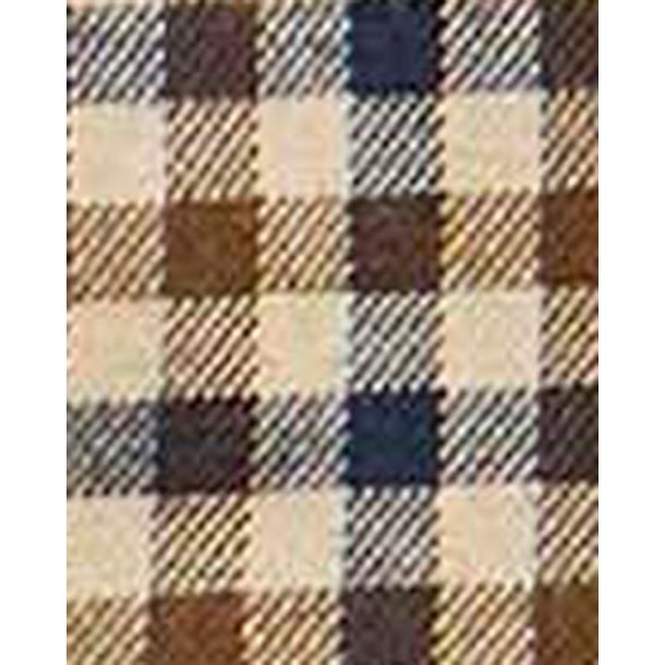 Barbour Finkle Tailored Gingham Shirt Dark Sand