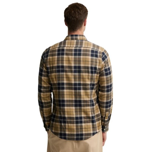 Barbour Fortrose Tailored Tartan Shirt Birchwood Dress Tartan