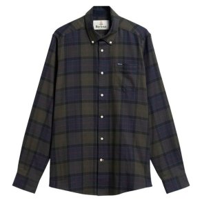 Barbour Fortrose Tailored Tartan Shirt Shadow Classic Tartan