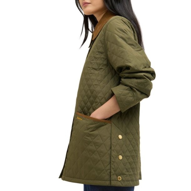 Barbour Goldmire Quilt Jakke W Ivy Green /Ancient