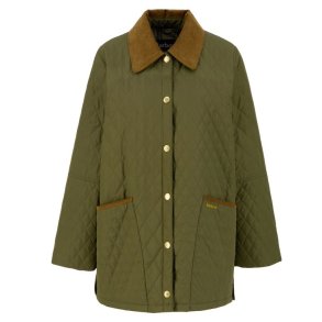 Barbour Goldmire Quilt Jakke W Ivy Green /Ancient