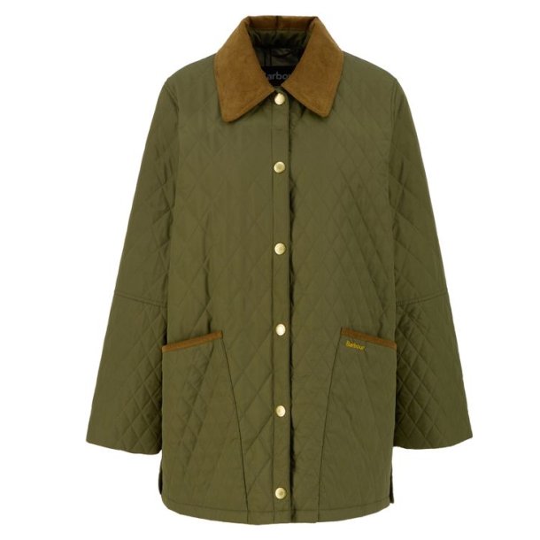 Barbour Goldmire Quilt Jakke W Ivy Green /Ancient