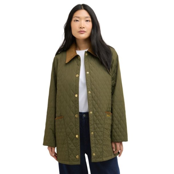 Barbour Goldmire Quilt Jakke W Ivy Green /Ancient