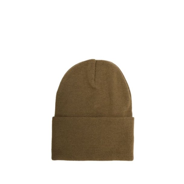 Barbour Harton Beanie Hat Dark Sand
