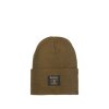 Barbour Harton Beanie Hat Dark Sand