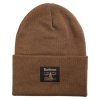 Barbour Harton Beanie Hat Dark Sand
