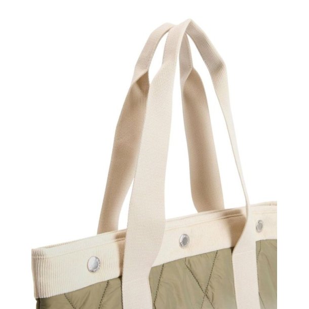 Barbour Healy Tote Bag W Bleached Olive