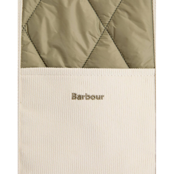 Barbour Healy Tote Bag W Bleached Olive