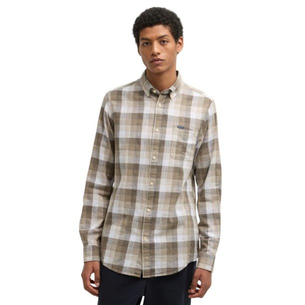 Barbour Hillroad Shirt Stone