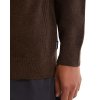 Barbour Holden Half Zip Knitted Jumper Dark Oak