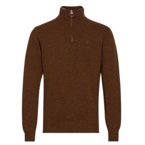 Barbour Holden Half Zip Sweater Bracken