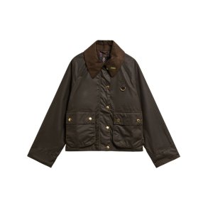 Barbour Icons Modern Spey Wax Jacket Olive/Classic