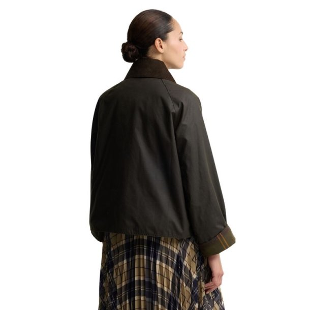 Barbour Icons Modern Spey Wax Jacket Olive/Classic