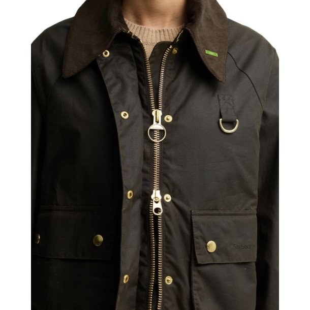 Barbour Icons Modern Spey Wax Jacket Olive/Classic