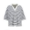 Barbour Inez Top W Cloud / Dark Navy Stripe