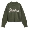 Barbour Ivybridge Knitted Jumper Olive