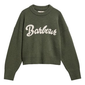 Barbour Ivybridge Knitted Jumper Olive