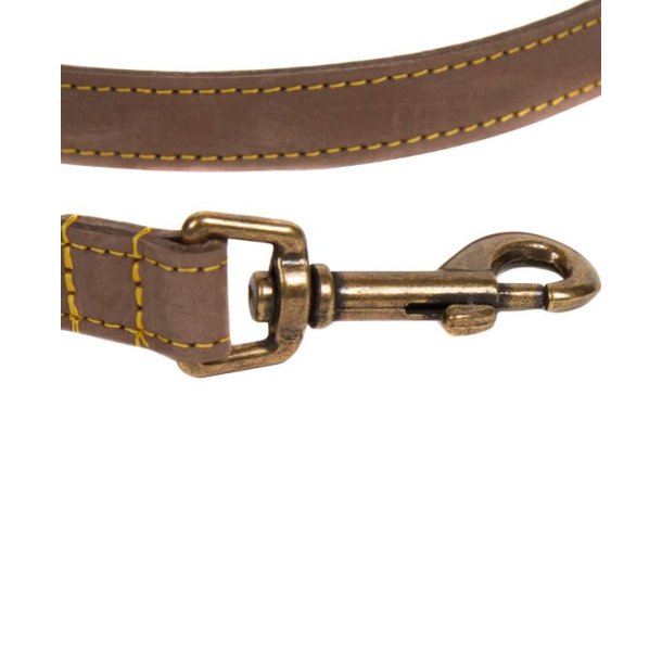 Barbour Leather Dog Lead Brown