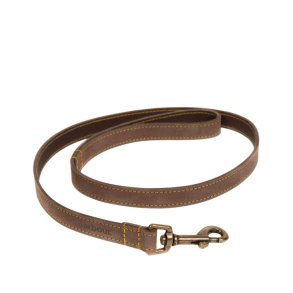 Barbour Leather Dog Lead Brown