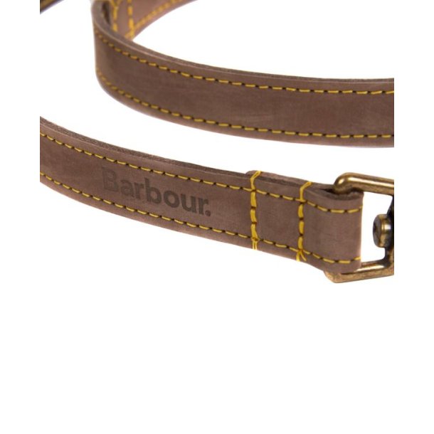 Barbour Leather Dog Lead Brown