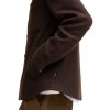 Barbour Marltown Tailored Wool Blend Overshirt Dark Oak
