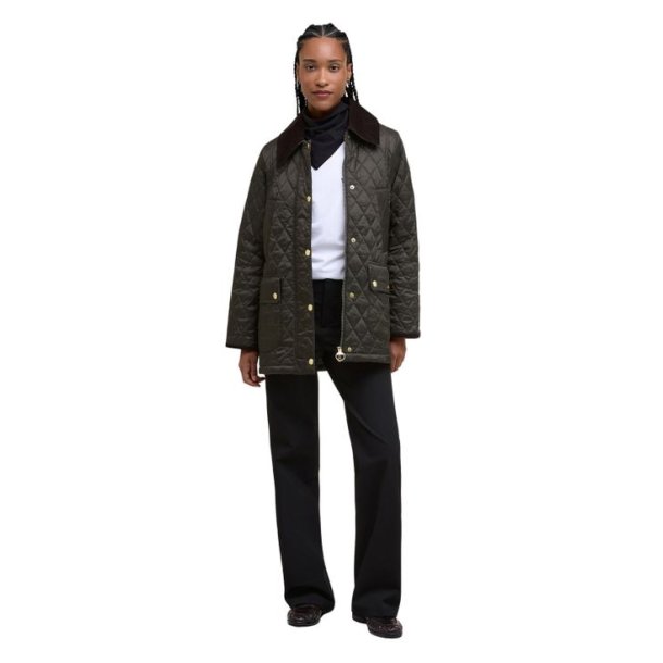 Barbour Modern Beadnell Quilted Jacket Sage/Ancient