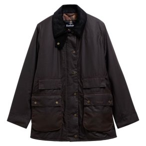 Barbour Modern Border Wax Jacket Rustic/Muted