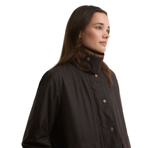 Barbour Modern Border Wax Jacket Rustic/Muted
