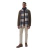 Barbour New Check Tartan Scarf Sand Beige Plaid