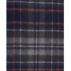 Barbour New Check Tartan Scarf Navy/Dark Ginger