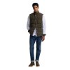 Barbour Powell Puffer Gilet Dark Sage
