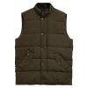Barbour Powell Puffer Gilet Dark Sage
