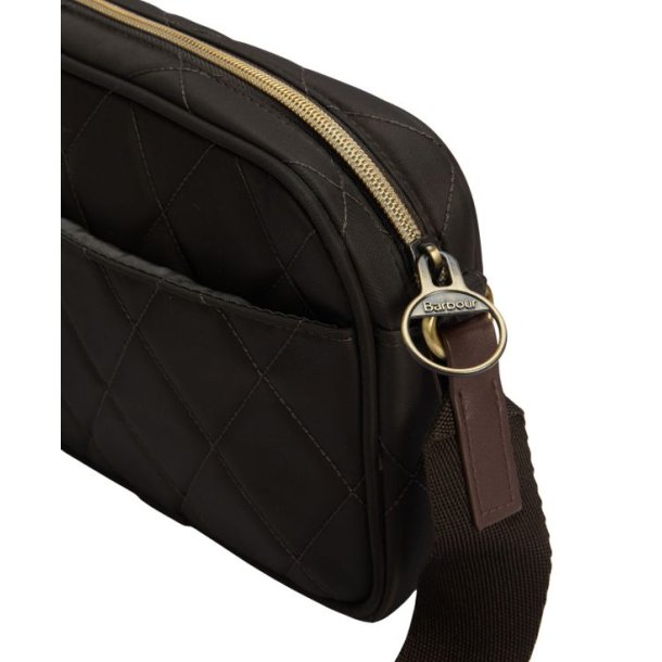 Barbour Quilted Crossbody Bag Olive