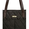 Barbour Quilted Tote Bag Olive