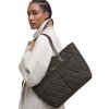 Barbour Quilted Tote Bag Olive