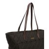 Barbour Quilted Tote Bag Olive