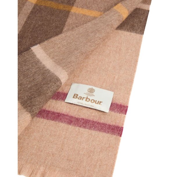 Barbour Rosefield Tartan Scarf Muted Tartan