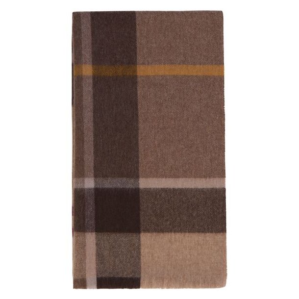 Barbour Rosefield Tartan Scarf Muted Tartan