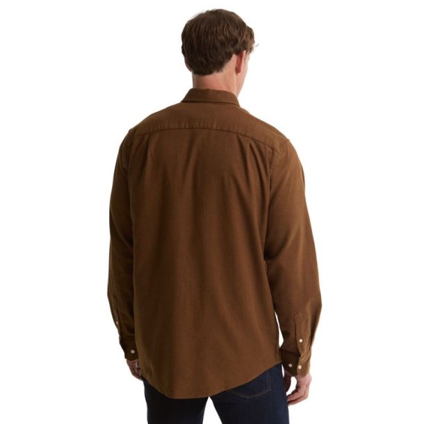 Barbour Sparrowhill Regular Fit Shirt Dark Sand