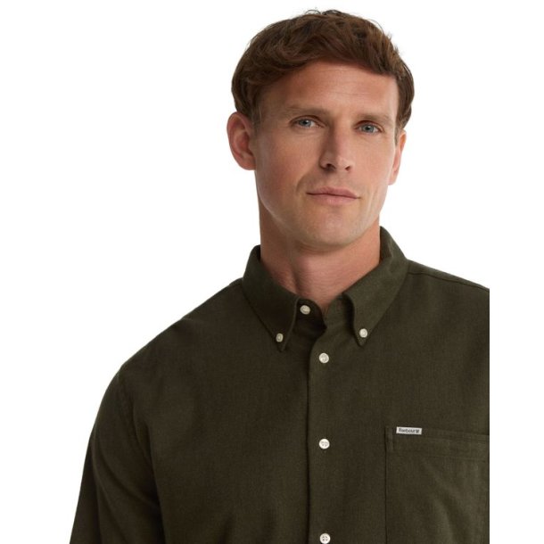 Barbour Sparrowhill Regular Fit Shirt Olive