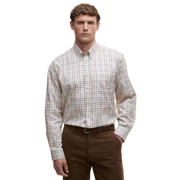 Barbour Sporting Tattersall Regular Fit Shirt Copper