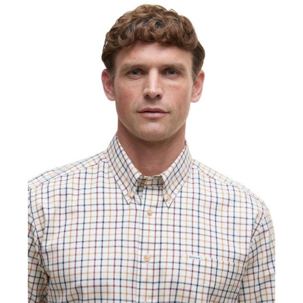 Barbour Sporting Tattersall Regular Fit Shirt Copper
